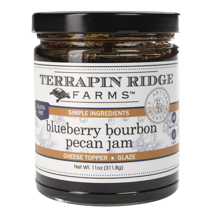 Blueberry Bourbon Peacan Jam