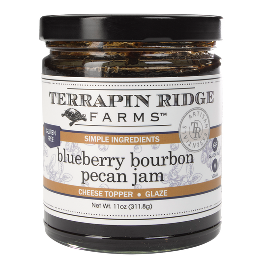 Blueberry Bourbon Peacan Jam