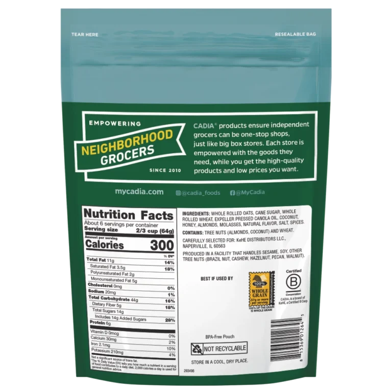 Honey Almond Granola