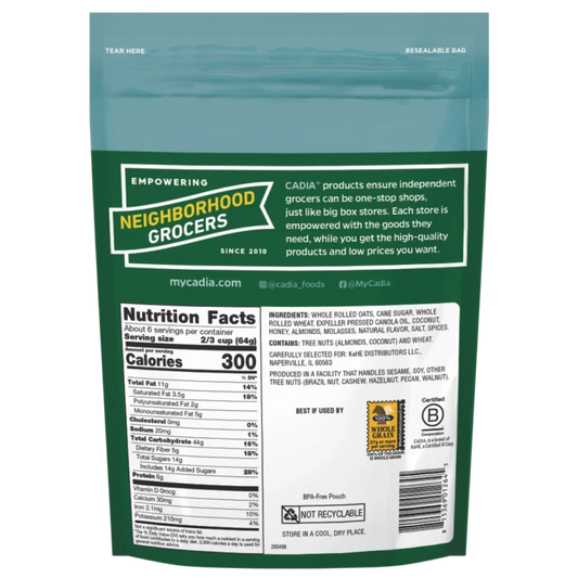 Honey Almond Granola