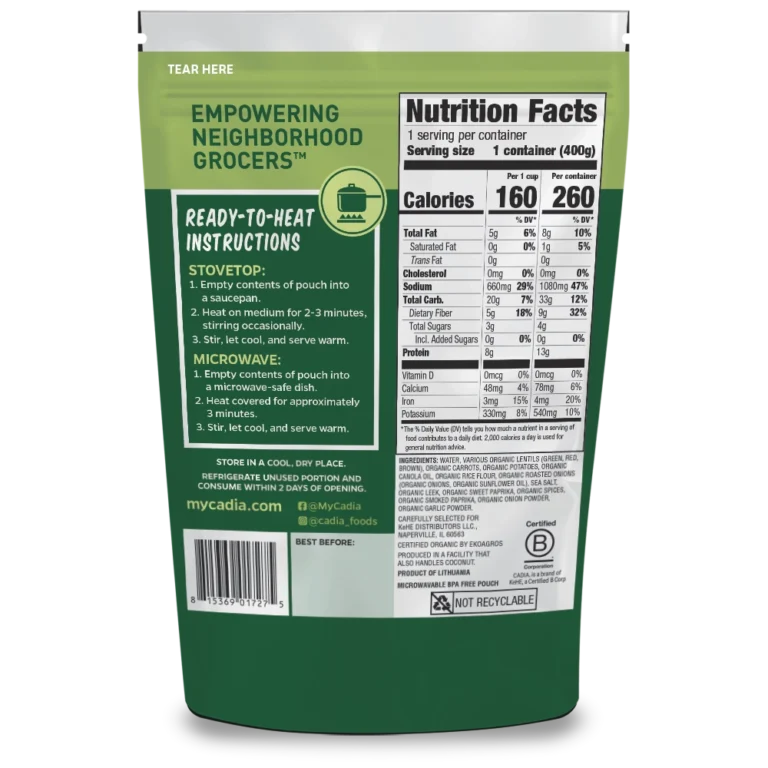 Hearty Lentil Organic