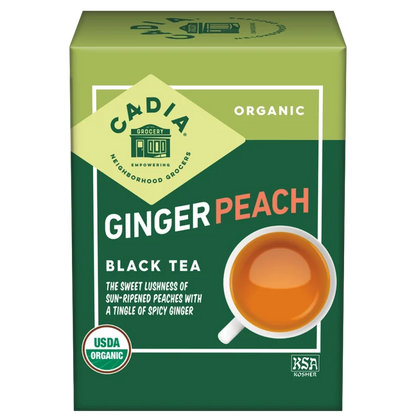 Ginger Peach Tea