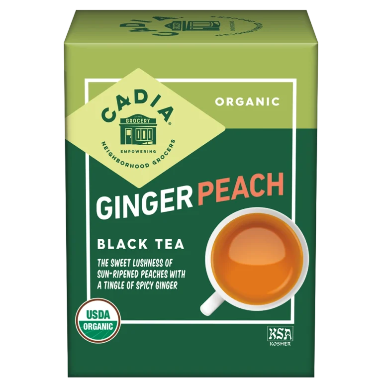 Ginger Peach Tea